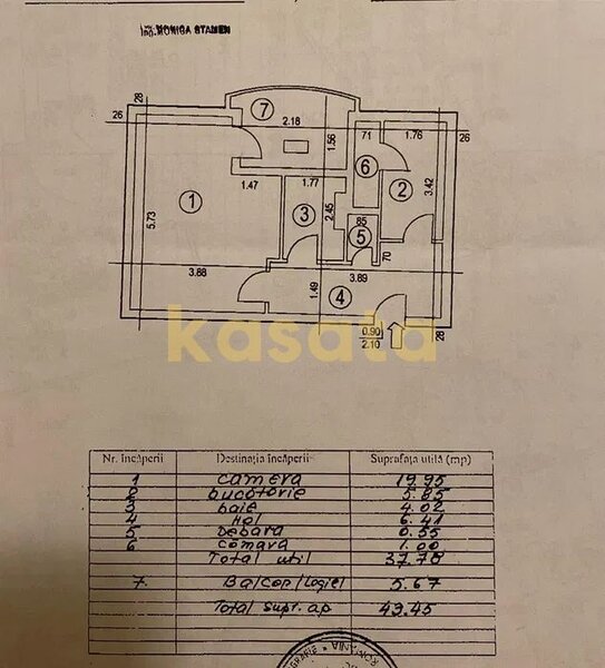 Lujerului Garsoniera de Vanzare   Renovata  Metrou
